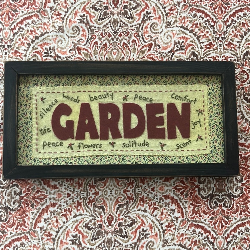 Garden Lover’s Framed Art